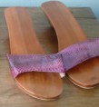 Sandalias de madera